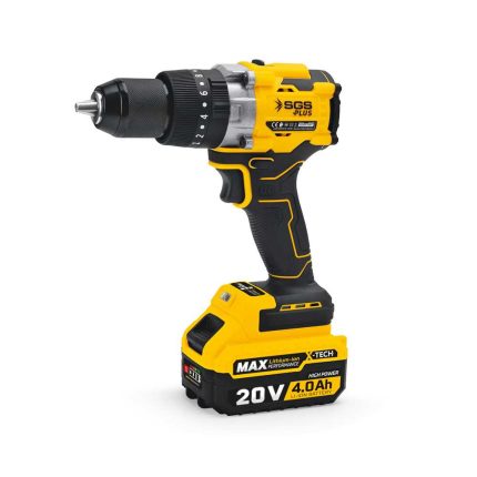 SGS Akülü Darbeli Matkap Seti 20 volt 130 Nm Tork 2*4.0AH