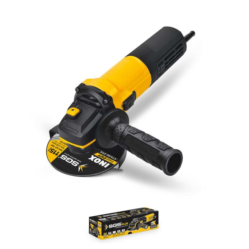 SGS Avuç Taşlama Makinesi 750 Watt – 115 mm | Devir Ayarlı